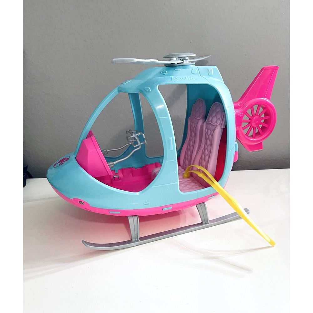 Barbie Dreamhouse Adventures Helicopter Spinning Rotor Explore World Be Anything